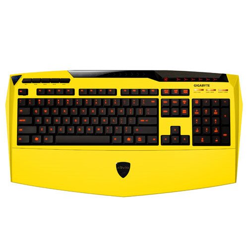 Gigabyte Aivia K8100 Gaming Keyboard - Yellow