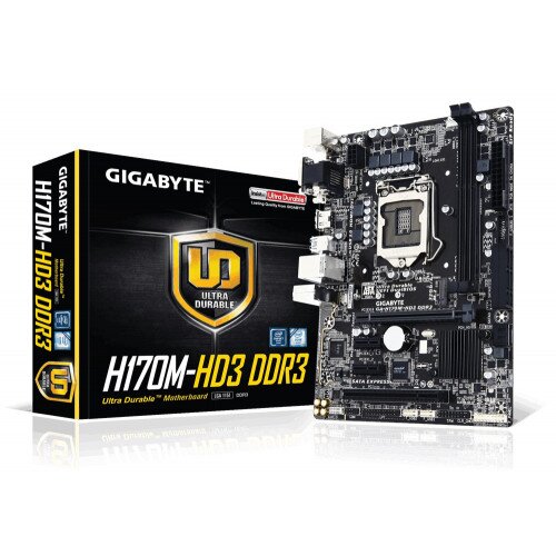 Gigabyte GA-H170M-HD3 DDR3 Motherboard