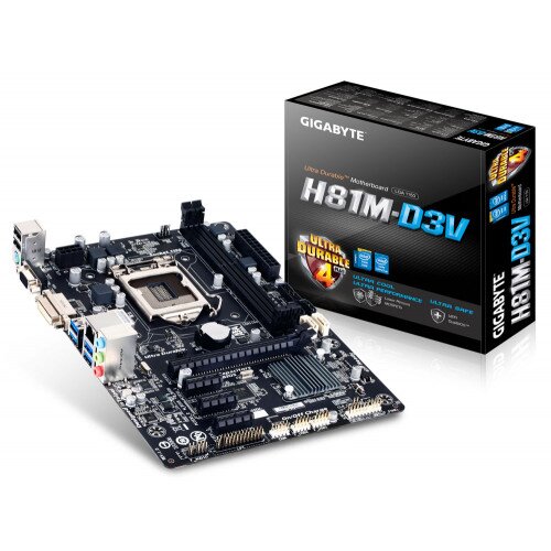 Gigabyte GA-H81M-D3V Motherboard