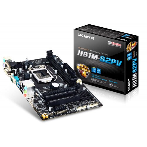 Gigabyte GA-H81M-S2PV Motherboard