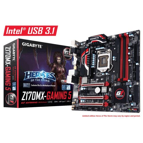 Gigabyte GA-Z170MX-Gaming 5 Motherboard