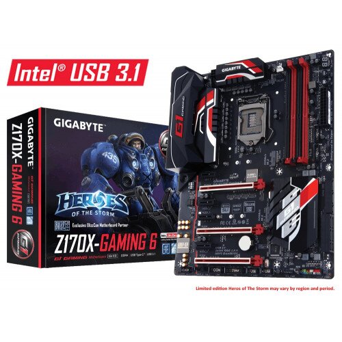 Gigabyte GA-Z170X-Gaming 6 Motherboard
