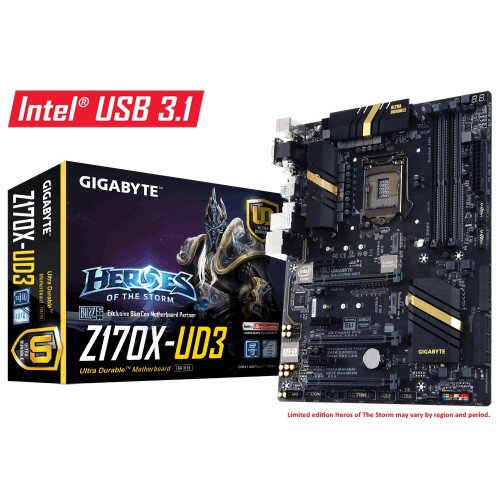 Gigabyte GA-Z170X-UD3 Motherboard