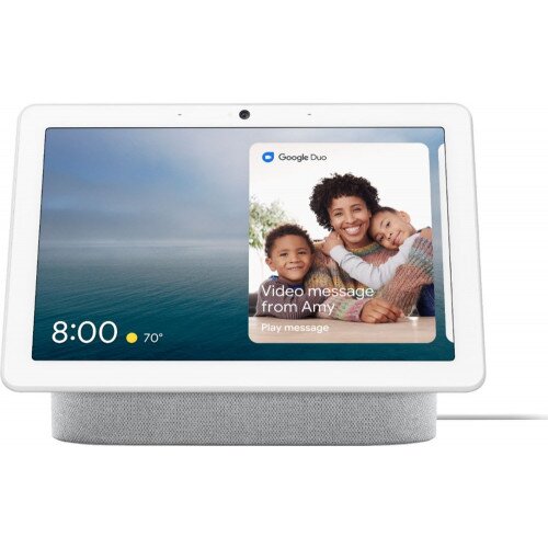 Google Nest Hub Max Smart Home Display - Chalk