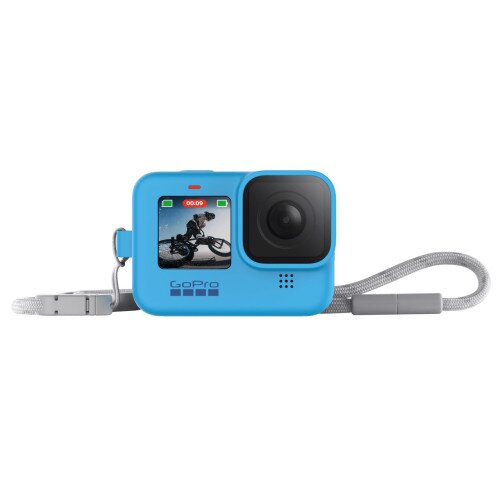 GoPro Sleeve + Lanyard for HERO10 and HERO9 - Bluebird