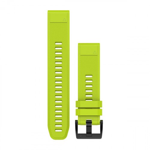 Garmin QuickFit 22 Watch Bands - Amp Yellow Silicone