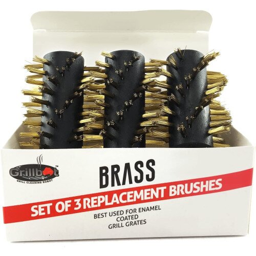 Grillbot Brass Replacement Grill Brushes