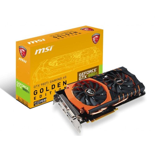MSI GeForce GTX 980 Ti GAMING 6G GOLDEN EDITION Graphics Card