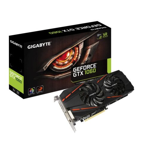 Gigabyte GeForce GTX 1060 D5 6G (rev. 2.0) Graphics Card