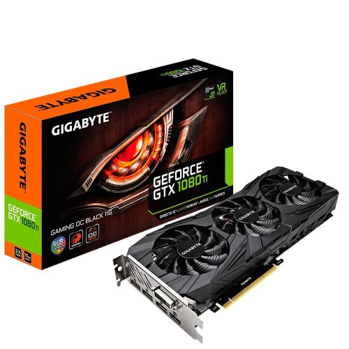Gigabyte GeForce GTX 1080 Ti Gaming OC BLACK 11G Graphics Card