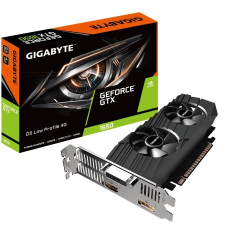 Gigabyte GeForce GTX 1650 D5 Low Profile 4G Graphics Card