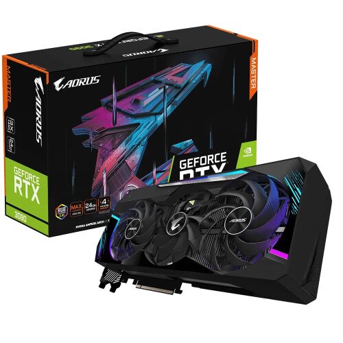 Gigabyte AORUS GeForce RTX 3090 MASTER 24G (rev. 2.0) Graphics Card