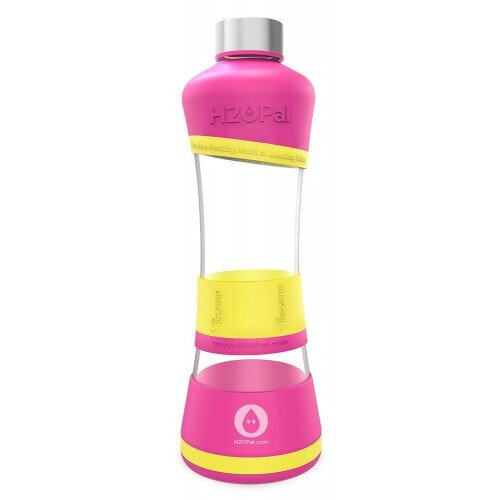 H2OPal Hydration Tracker - Yellow & Pink