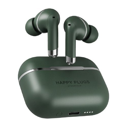 Happy Plugs AIR 1 ANC True Wireless Headphones - Green