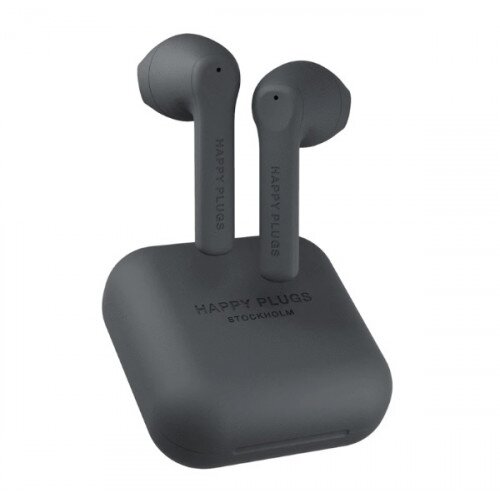 Happy Plugs Air 1 Go True Wireless Headphones - Black