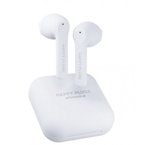 Happy Plugs Air 1 Go True Wireless Headphones - White