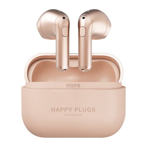 Happy Plugs Hope True Wireless Headphones - Rose Gold