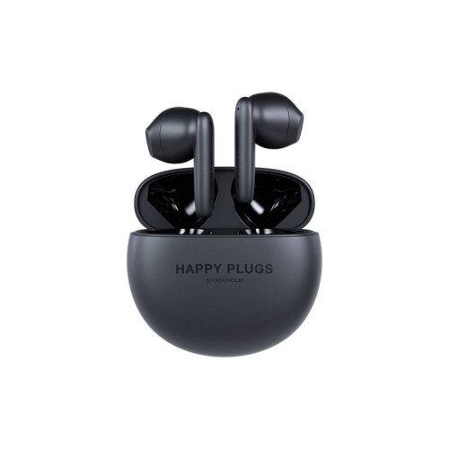 Happy Plugs Joy Lite True Wireless Headphones - Black