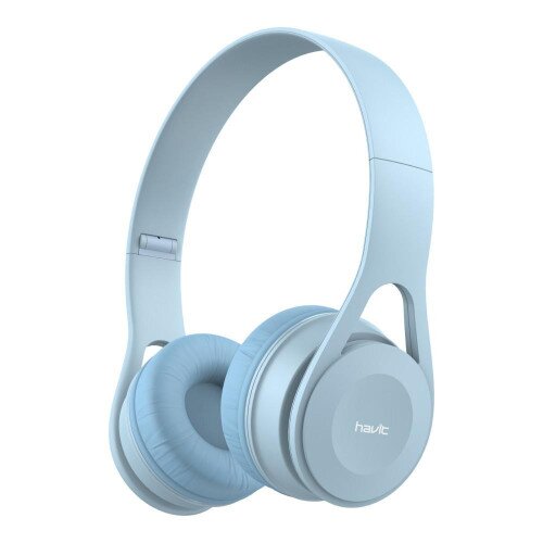 Havit H2262d Wired Headphones - Sky Blue