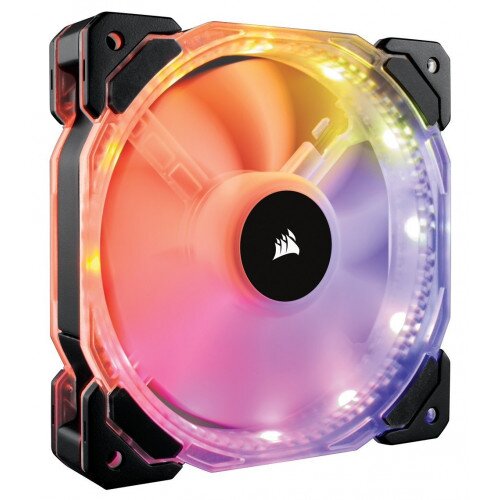 Corsair HD120 RGB LED High Performance 120mm PWM Fan with Controller