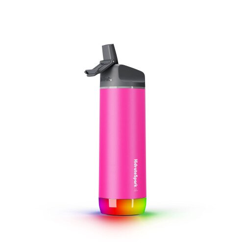 Hidrate Spark PRO Bluetooth Smart Water Bottle - 17oz Stainless Steel - Straw - Fruit Punch