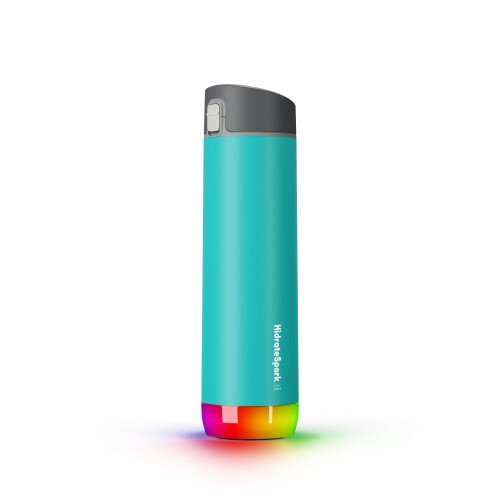 Hidrate Spark PRO Bluetooth Smart Water Bottle - 21oz Stainless Steel - Chug - Sea Glass