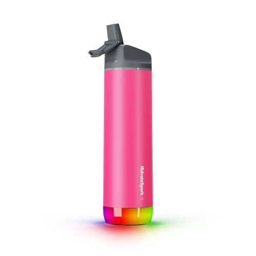 Hidrate Spark PRO Bluetooth Smart Water Bottle - 21oz Stainless Steel - Straw - Fruit Punch