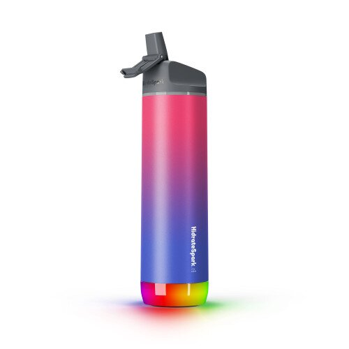 Hidrate Spark PRO Bluetooth Smart Water Bottle- 21oz Stainless Steel - Straw - Sunset