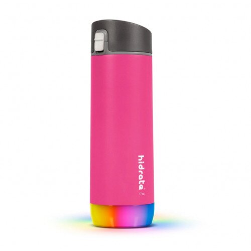 Hidrate Spark Stainless Steel Bluetooth Smart Water Bottle - 17oz - Chug - Fruit Punch