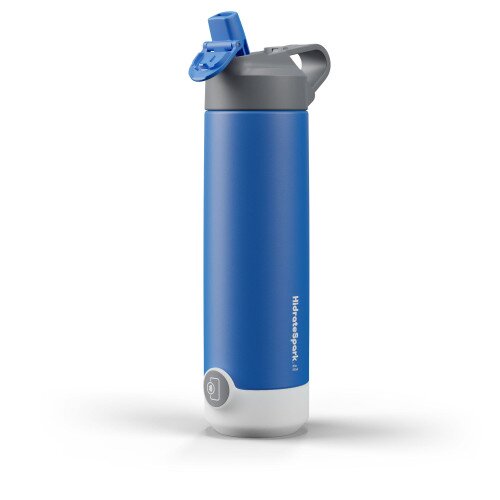 Hidrate Spark TAP Smart Water Bottle - 20oz Stainless Steel - Straw - Royal Blue