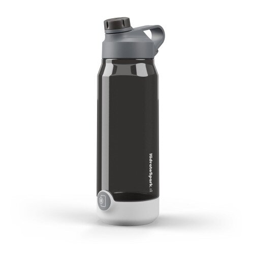Hidrate Spark TAP Smart Water Bottle - 32oz Tritan Plastic - Chug - Black