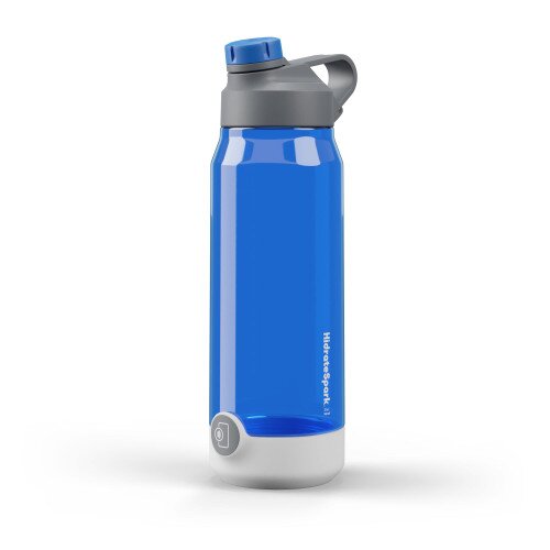 Hidrate Spark TAP Smart Water Bottle - 32oz Tritan Plastic - Chug - Royal Blue