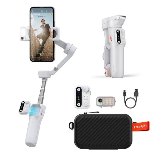 Hohem iSteady V3 Foldable Gimbal Stabilizer - White