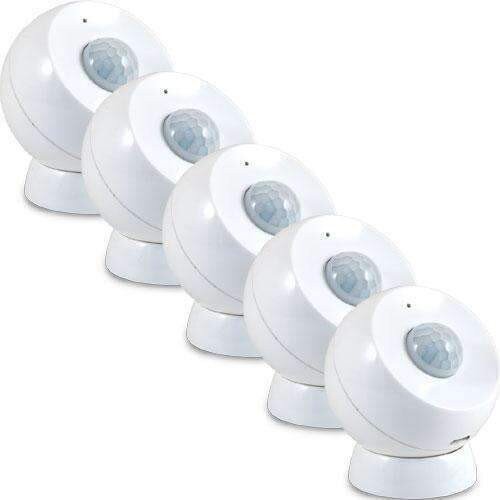 HomeSeer HS-MS100+ Z-Wave Plus Motion Sensor - 5-Pack