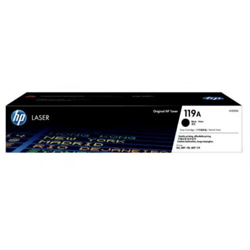 HP 119A Original Laser Toner Cartridge - Black