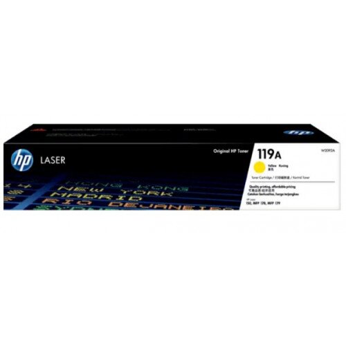 HP 119A Original Laser Toner Cartridge - Yellow