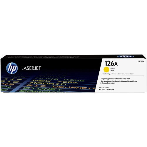 HP 126A Original LaserJet Toner Cartridge - Yellow