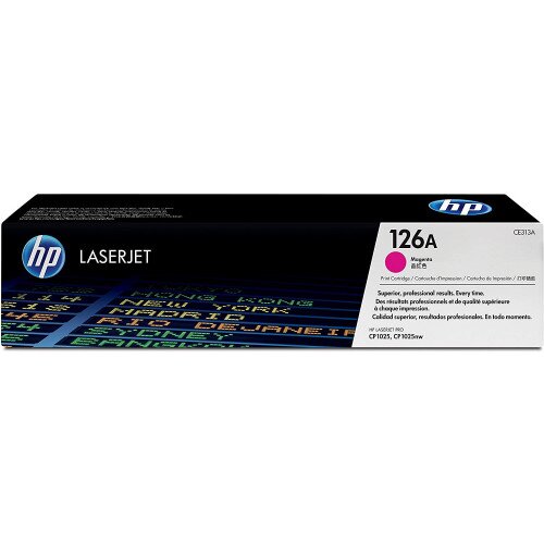 HP 126A Original LaserJet Toner Cartridge - Magenta