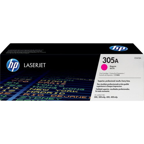 HP 305A Original LaserJet Toner Cartridge - Magenta