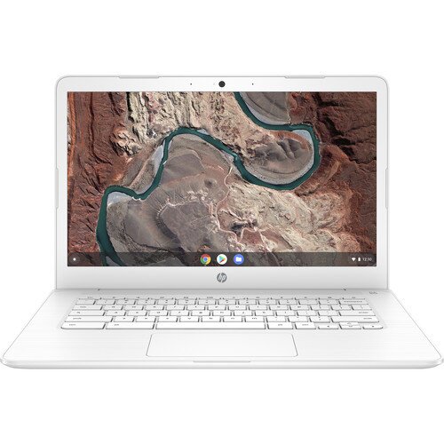 HP 32GB Chromebook 14 - 14" 1920 x 1080 Full HD Display - Snow White