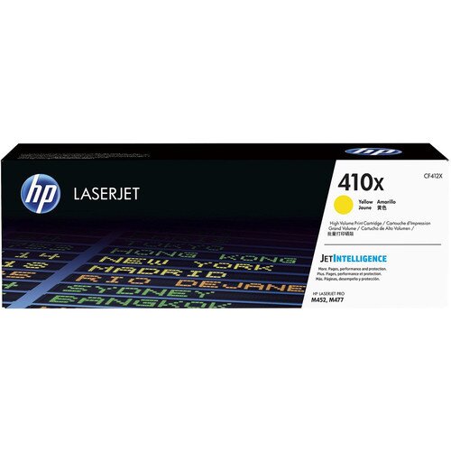 HP 410X High Yield Original LaserJet Toner Cartridge - Yellow