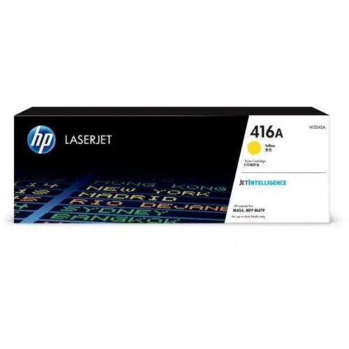 HP 416A Original LaserJet Toner Cartridge - Yellow