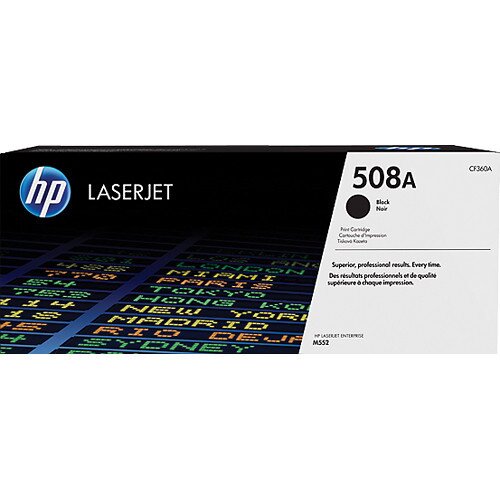 HP 508A Original LaserJet Toner Cartridge - Black