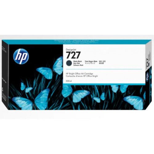 HP 727 300-ml DesignJet Ink Cartridge - Matte Black