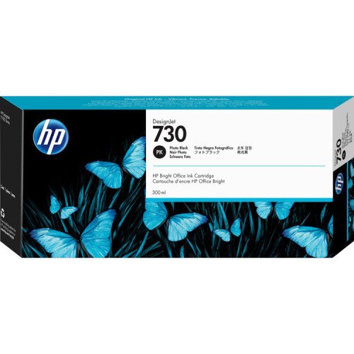 HP 730 300-ml DesignJet Ink Cartridge - Photo Black