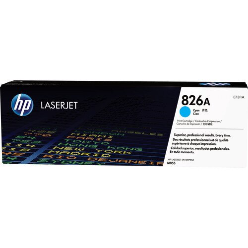 HP 826A Original LaserJet Toner Cartridge - Cyan