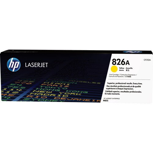 HP 826A Original LaserJet Toner Cartridge - Yellow