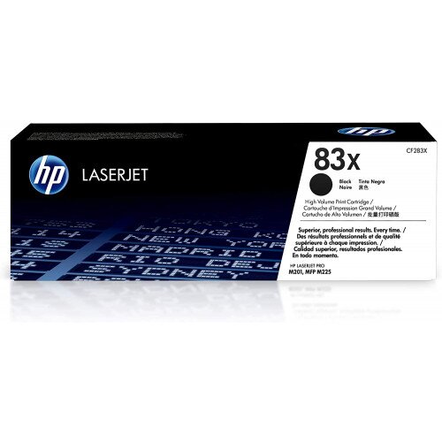 HP 83X High Yield Black Original LaserJet Toner Cartridge
