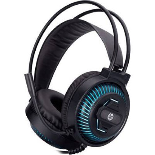 HP DHE-8001U Stereo Gaming Headphone RGB-BLACK-USB Seadset