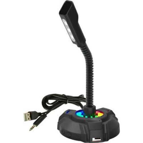 HP DHP-1100C Desktop Microphone-RGB-USB